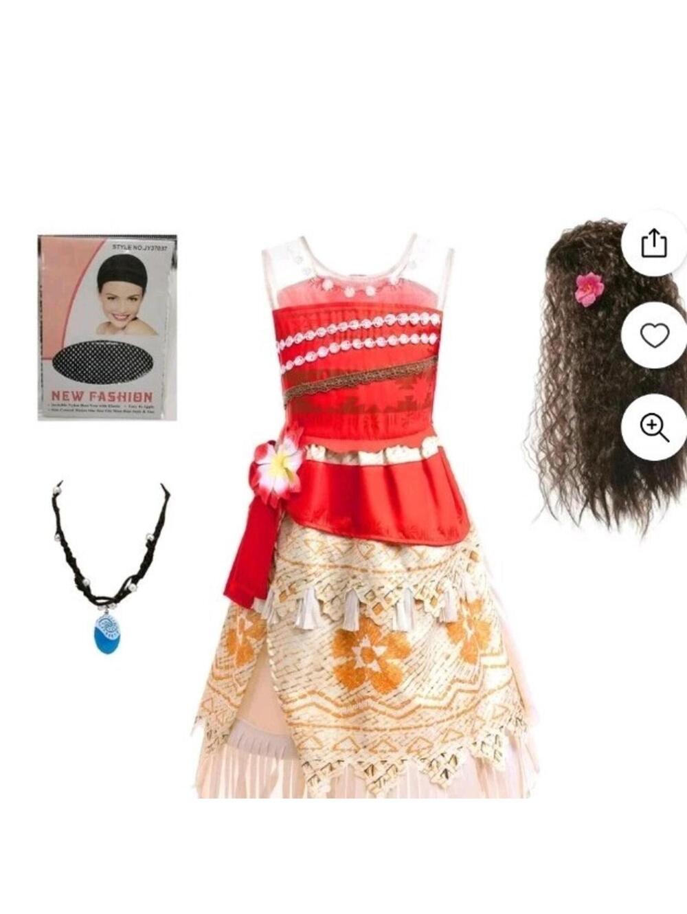 Moana whole set kids dress up